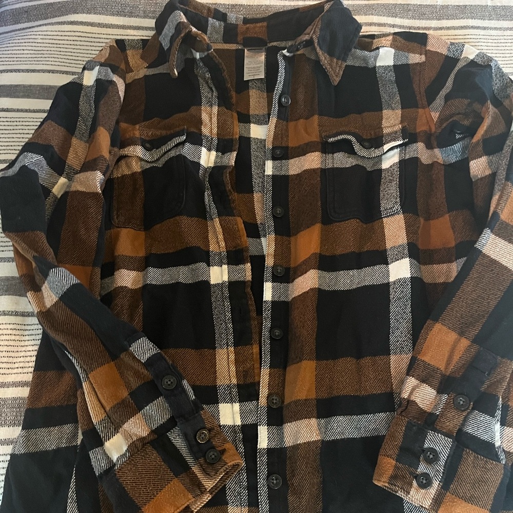 Patagonia Size 8 Women's Flannel Shirt